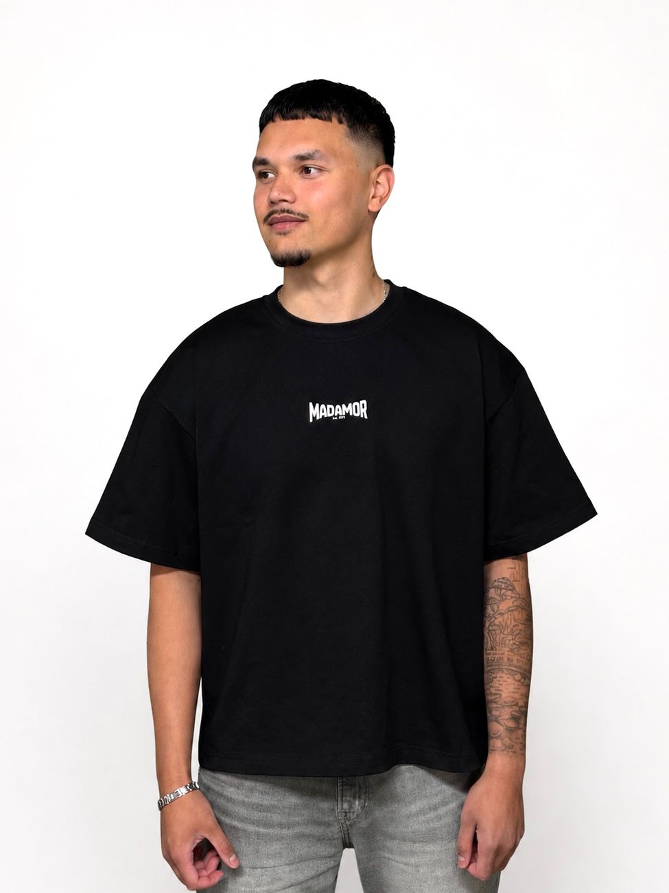 Limited Boxy Tee Black