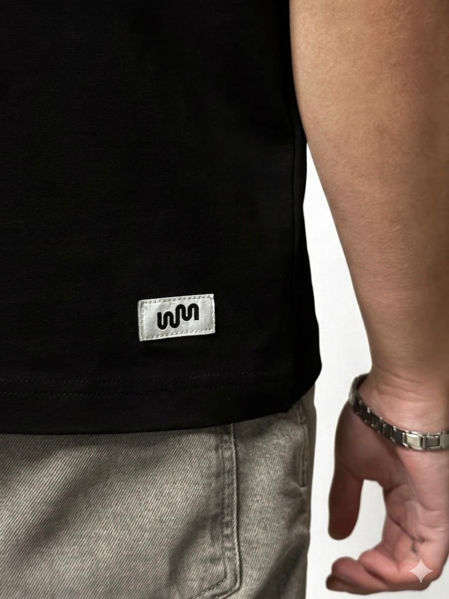 Limited Boxy Tee Black
