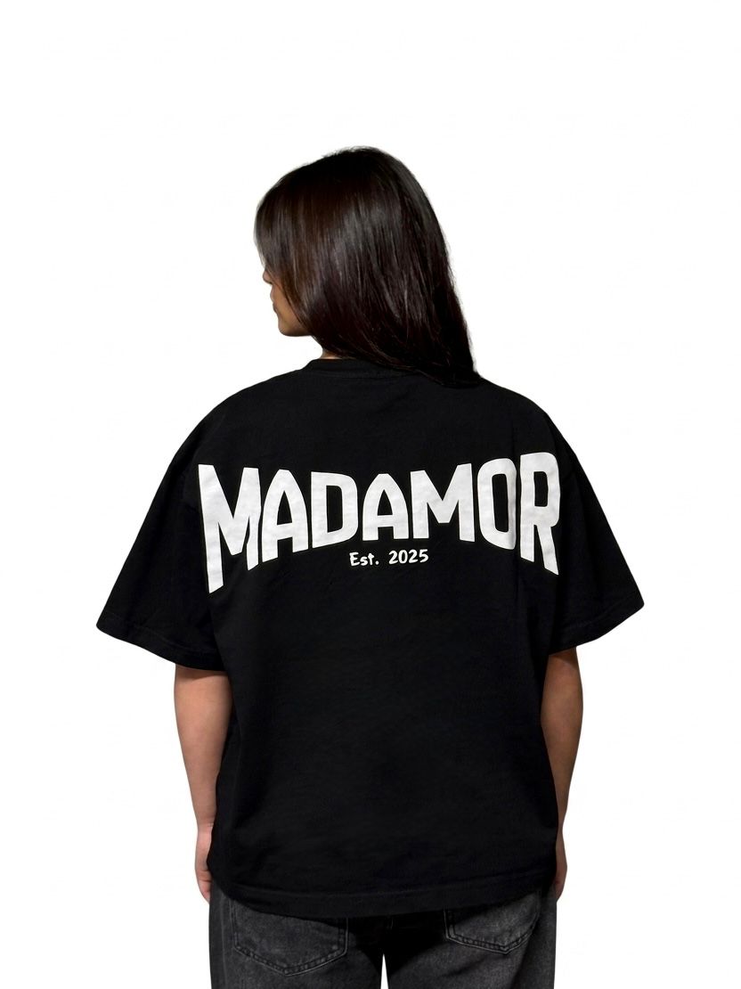 Limited Boxy Tee Black